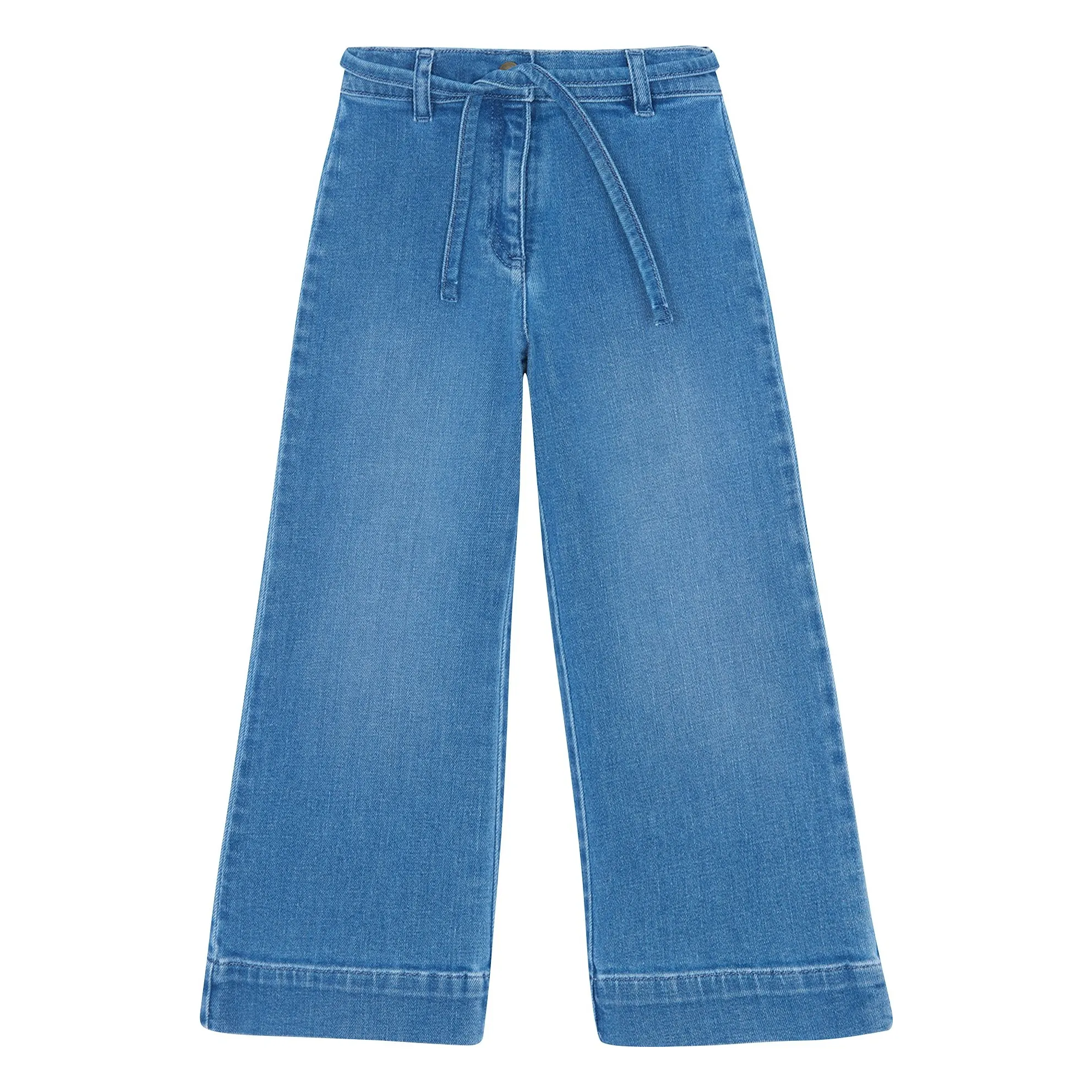 Bonton Blue Pocket Jeans Heart Lasso