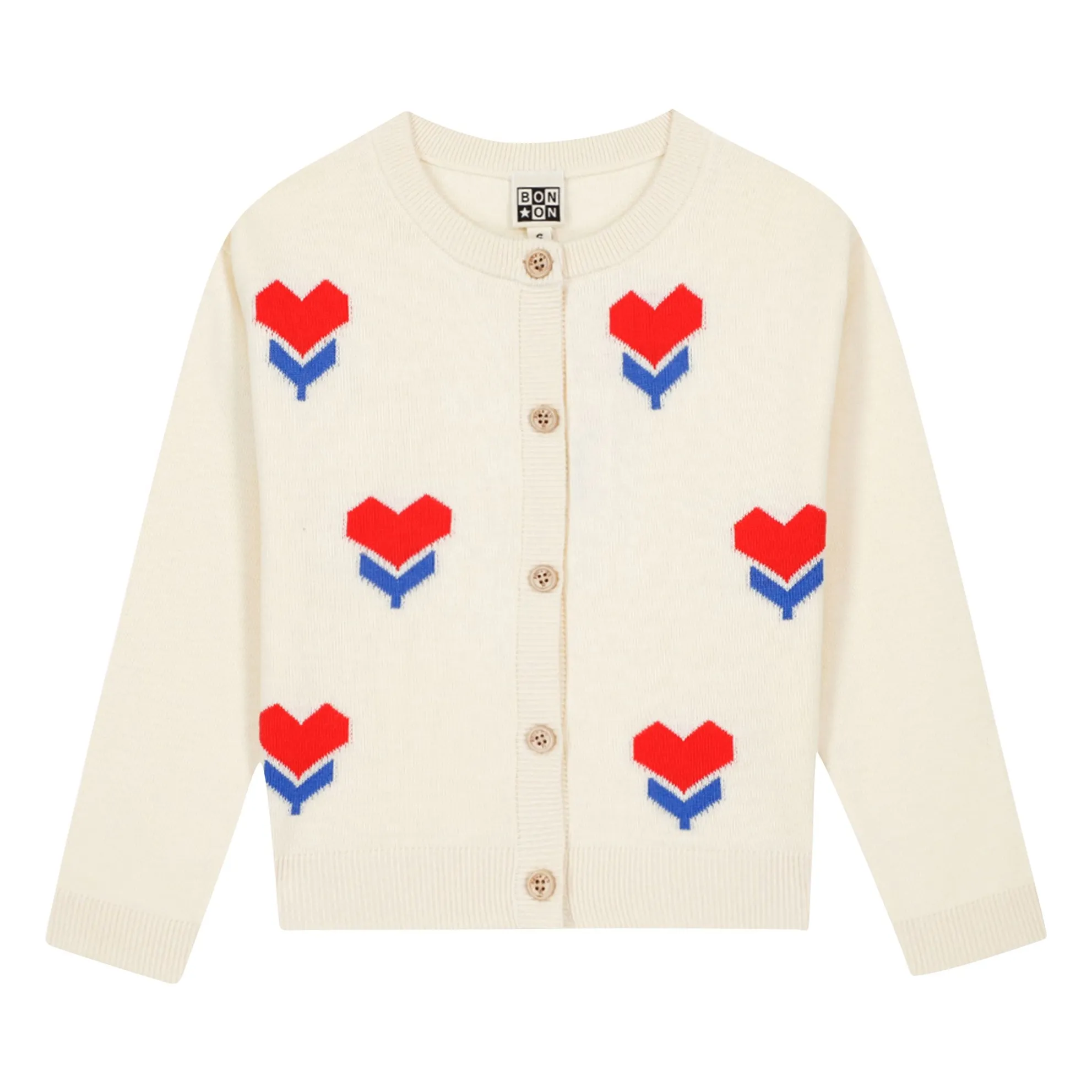 Bonton Ecru Cardigan Nina