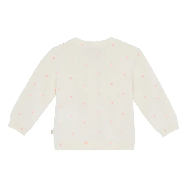 Cardigan Lilet Star | Ecru