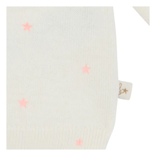 Cardigan Lilet Star | Ecru