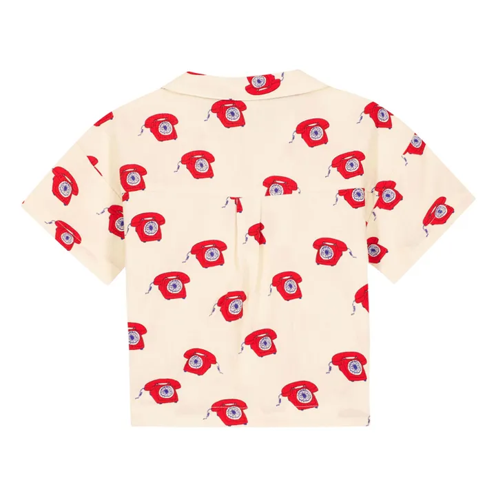 Camisa telefónica para bebés de Las Vegas | Rojo- Imagen del producto n°2