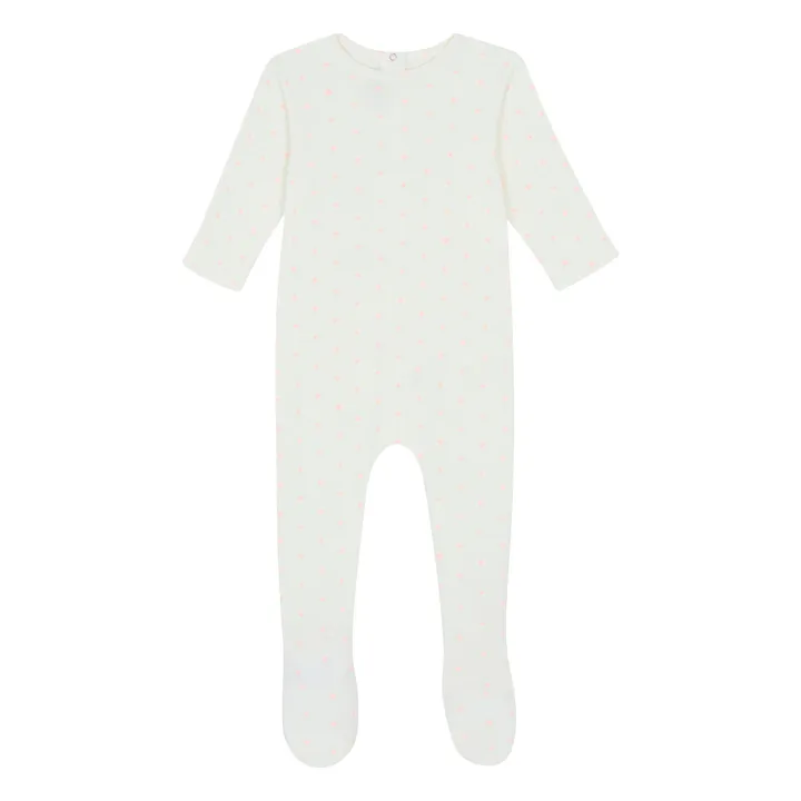 Pyjama Nylla Etoiles | Ecru- Image produit n°0