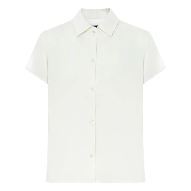 Camicia in lino Marina | Bianco