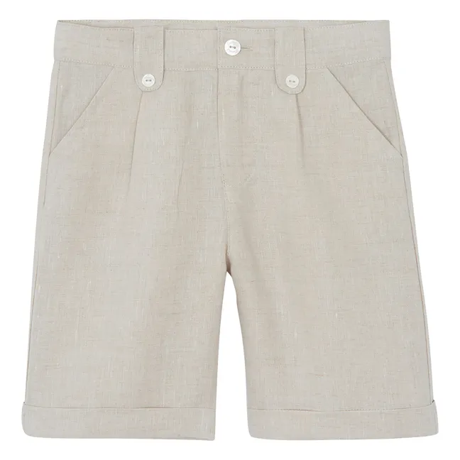 Linen shorts | Sand