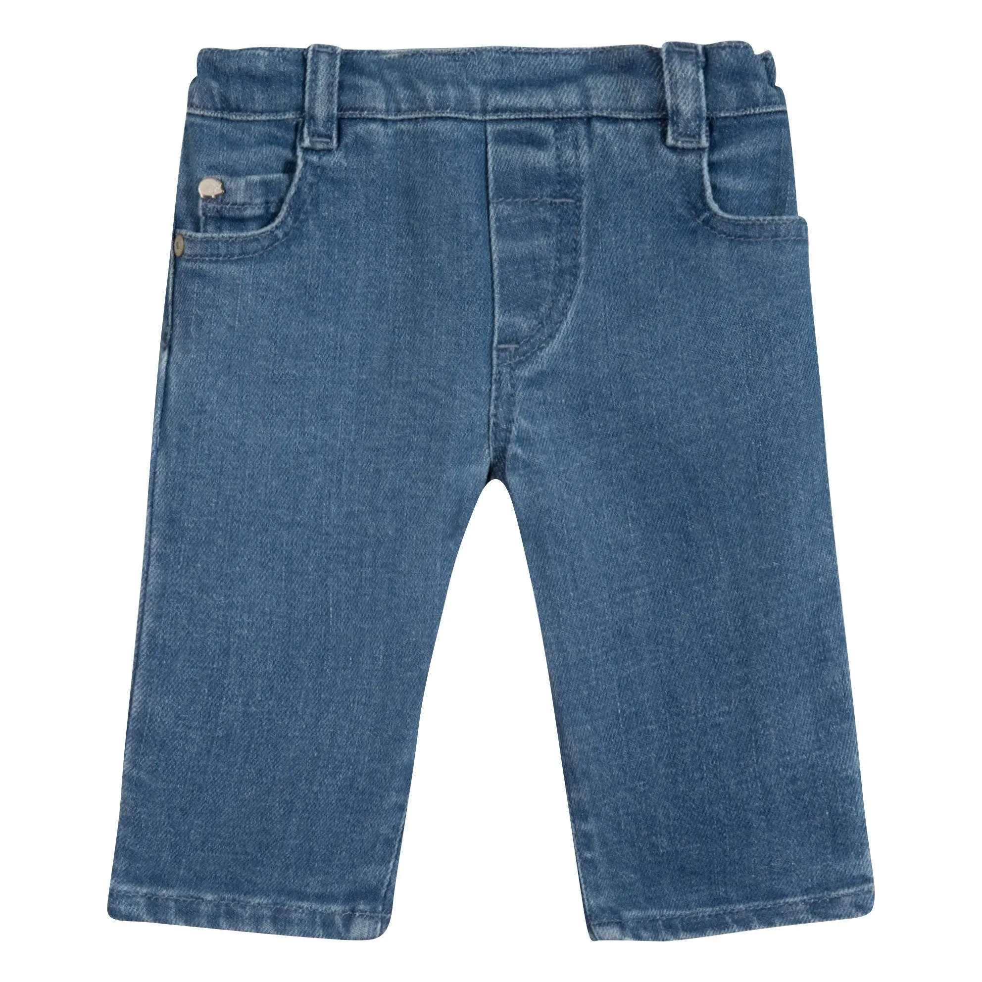 Jean Droit Bébé | Bleu- Image produit n°0