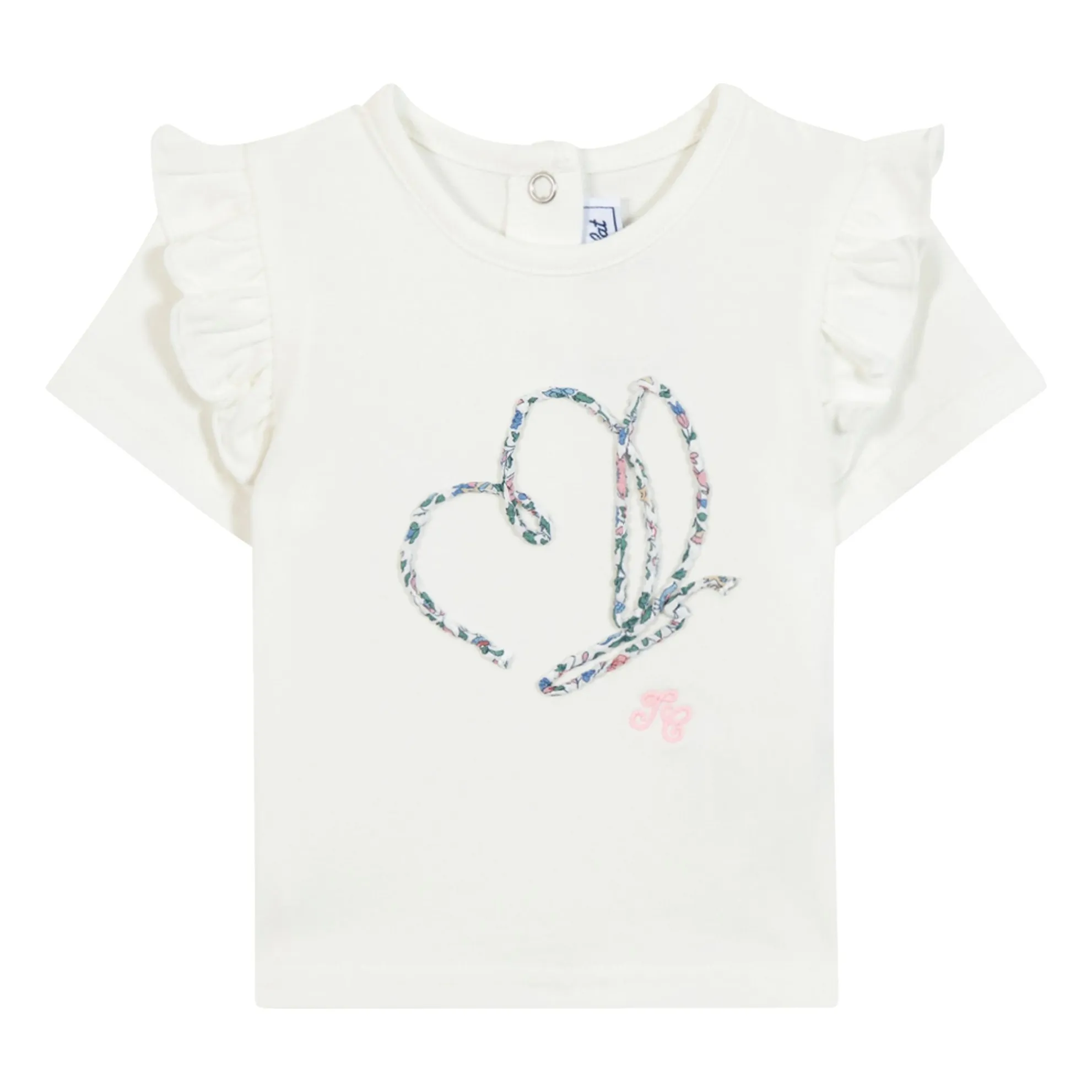 Tartine Et Chocolat Women's White Liberty Butterfly Baby T-Shirt