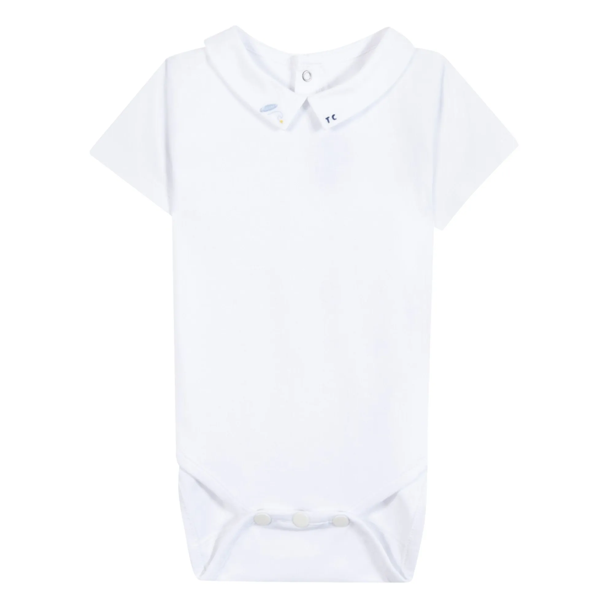 Tartine Et Chocolat White Polo Neck Bodysuit