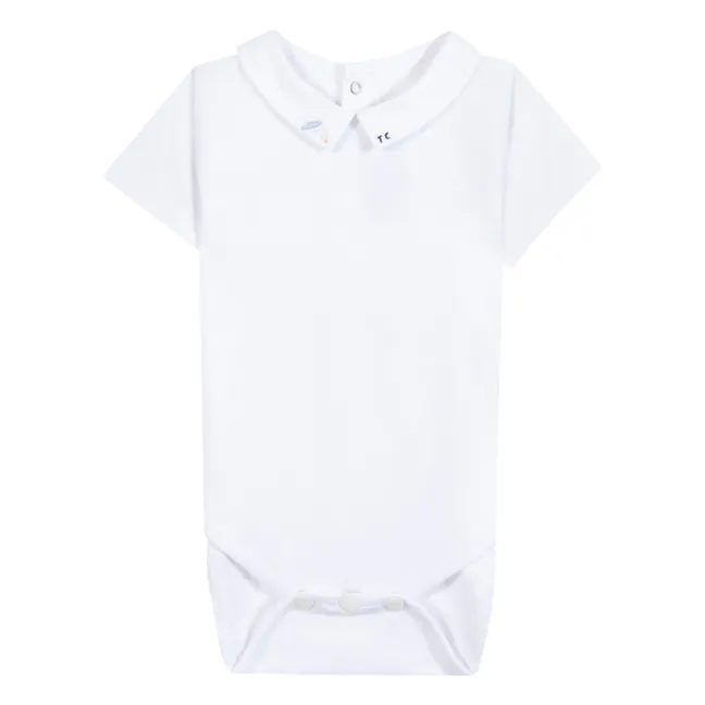 Body Col Polo | Blanc