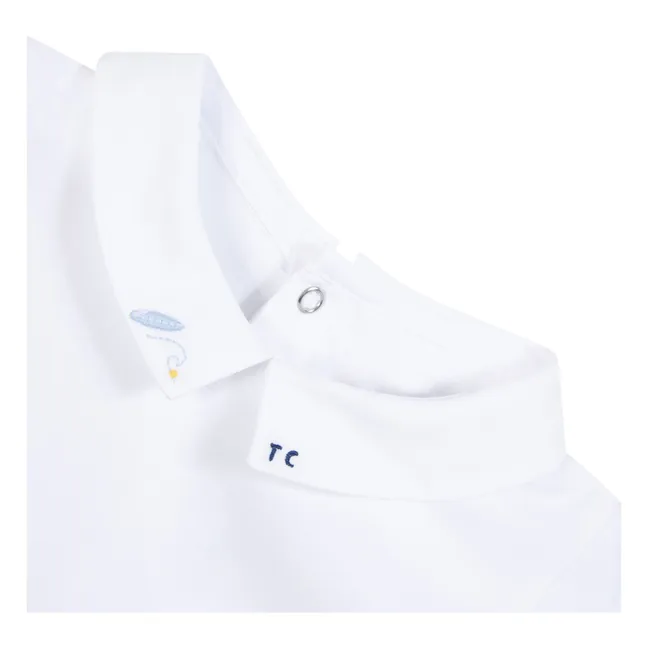 Body cuello polo | Blanco