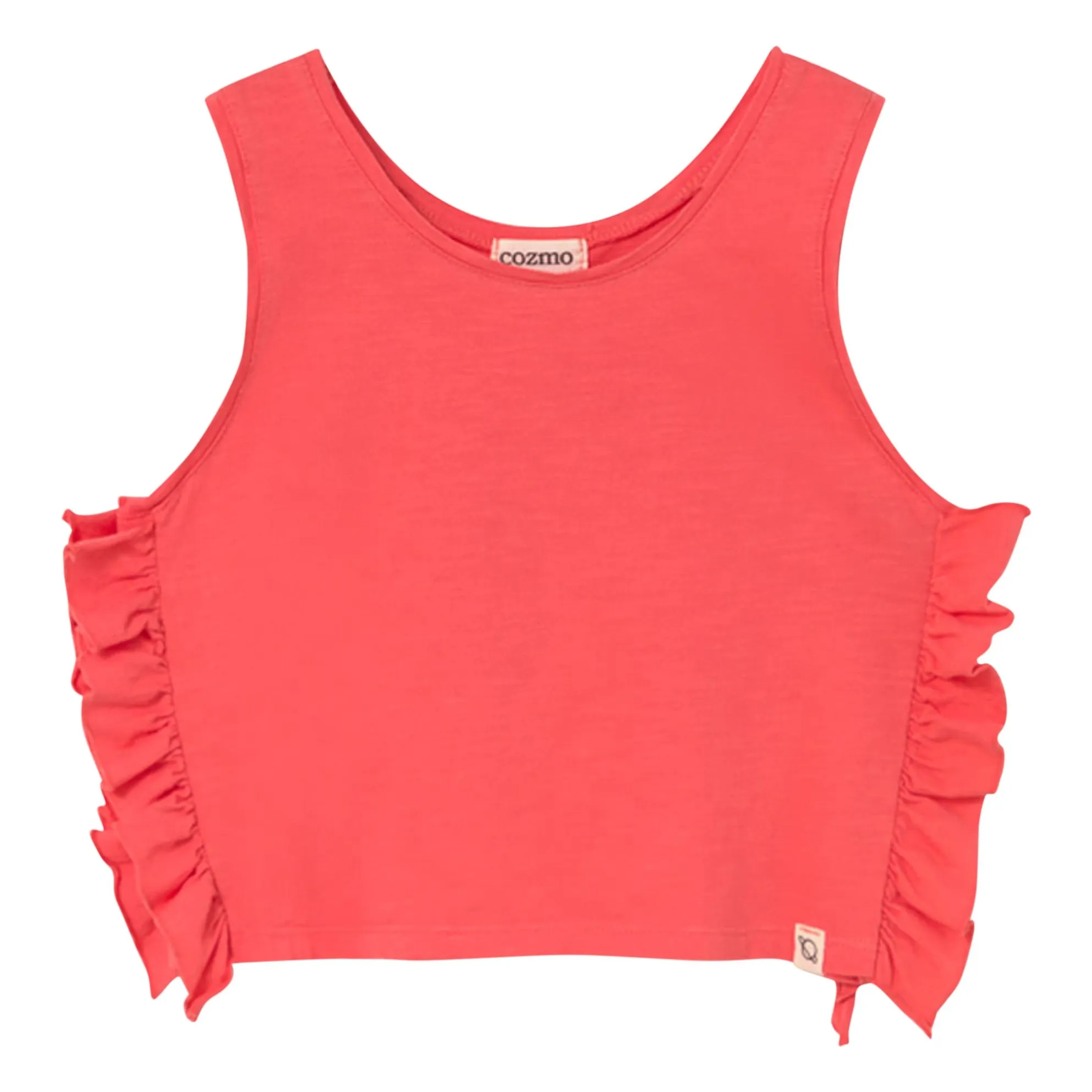 Débardeur Daisy Volants | Rouge- Image produit n°0