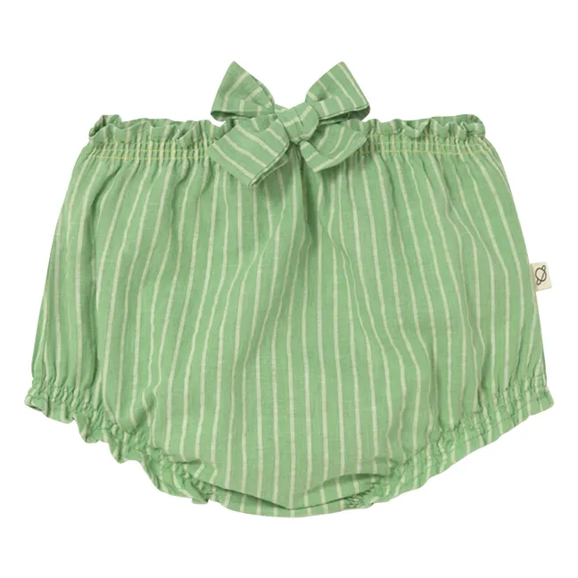 Alize Striped Bloomer | Meadow Green