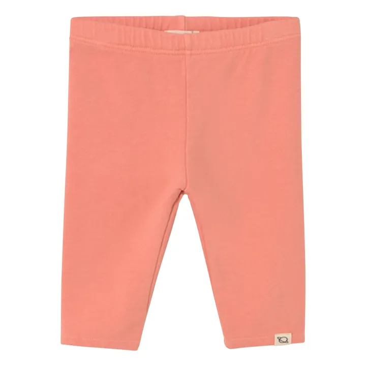 Leggings de algodón ecológico | Salmón- Imagen del producto n°0