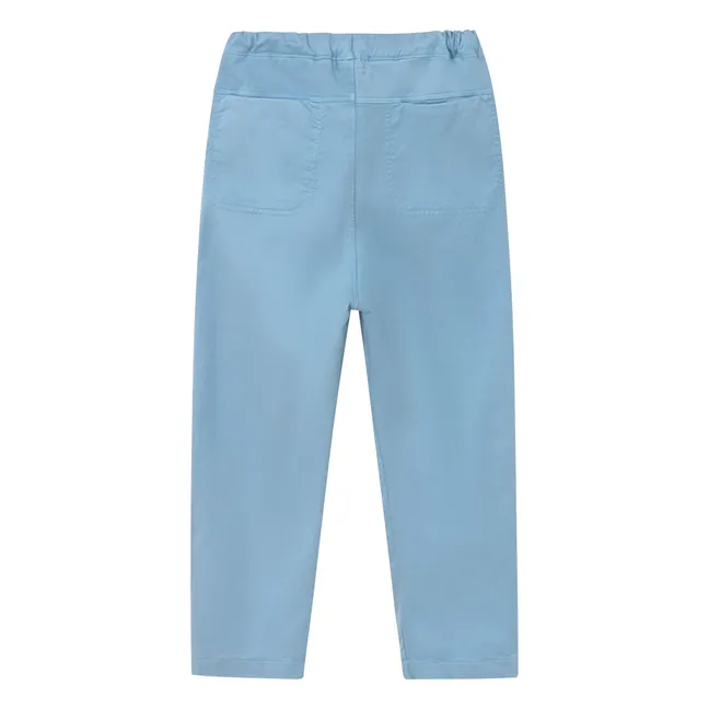 Pantaloni Fabio Lyocell | Azzurro