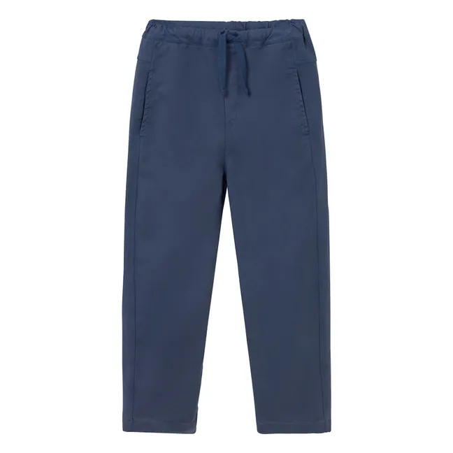 Pantalon Fabio Lyocell | Bleu marine