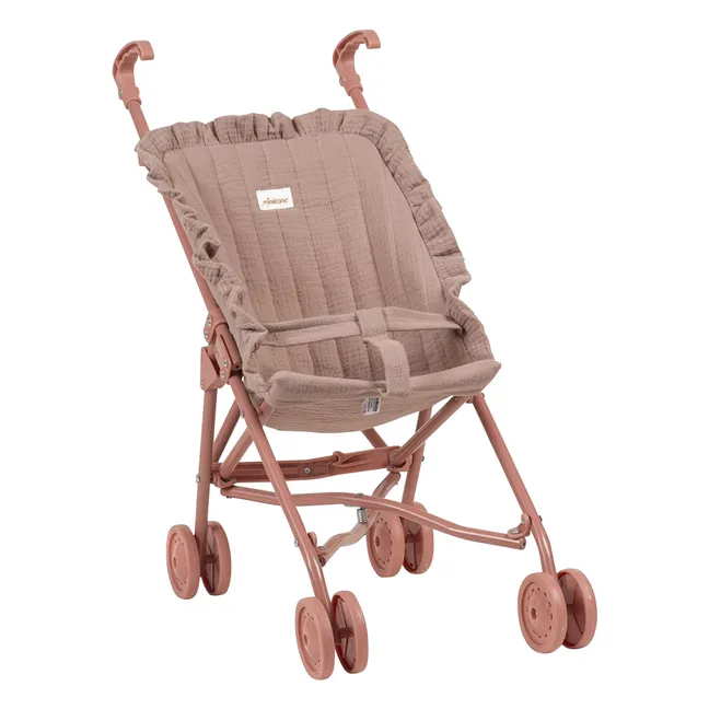Cotton gauze doll stroller