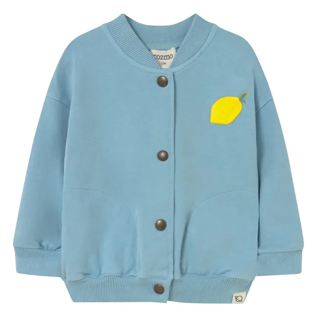 Veste Berlin Citron Coton Bio | Bleu ciel