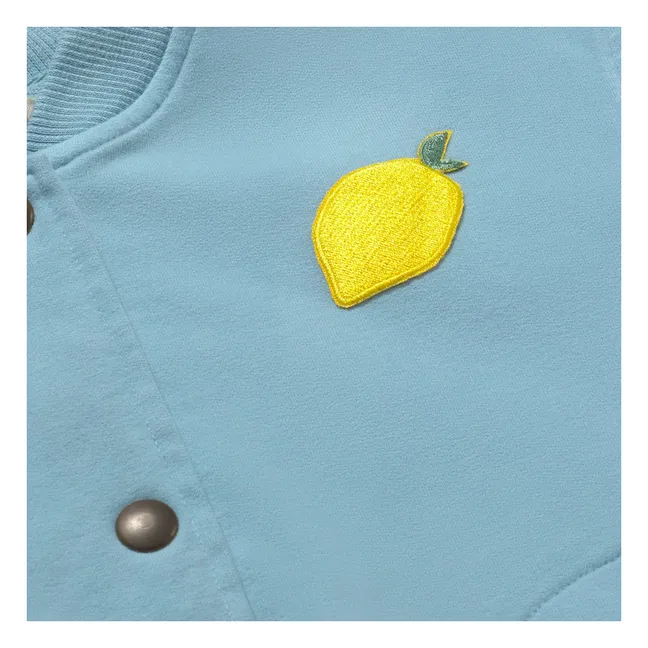 Chaqueta Berlín Limón Algodón orgánico | Azul Cielo