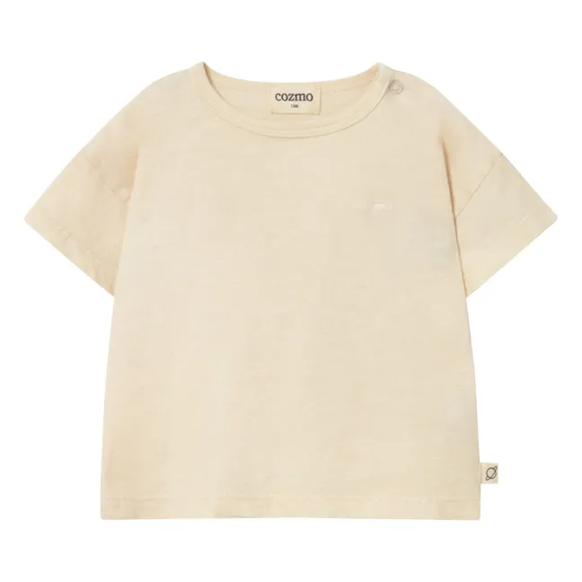 Camiseta básica | Marfil