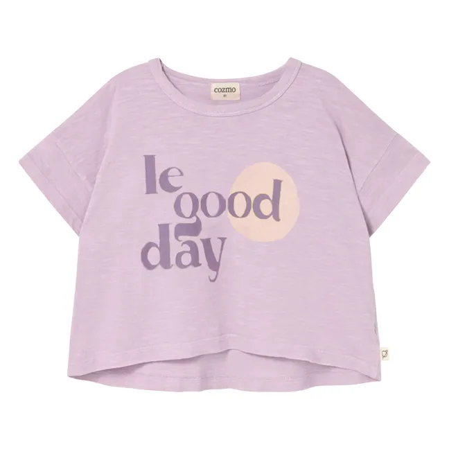 T-shirt Aura Le Good Day | Lavande