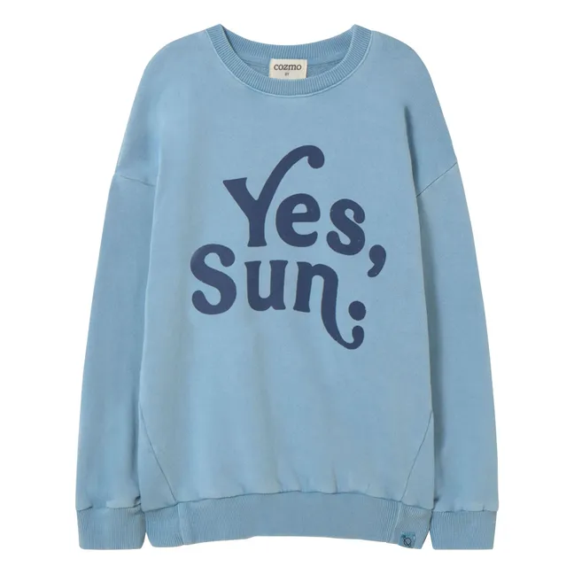 Sudadera Atlas Yes Sun | Azul Cielo