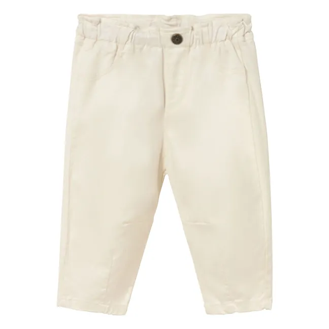 Pantalones Atena | Marfil