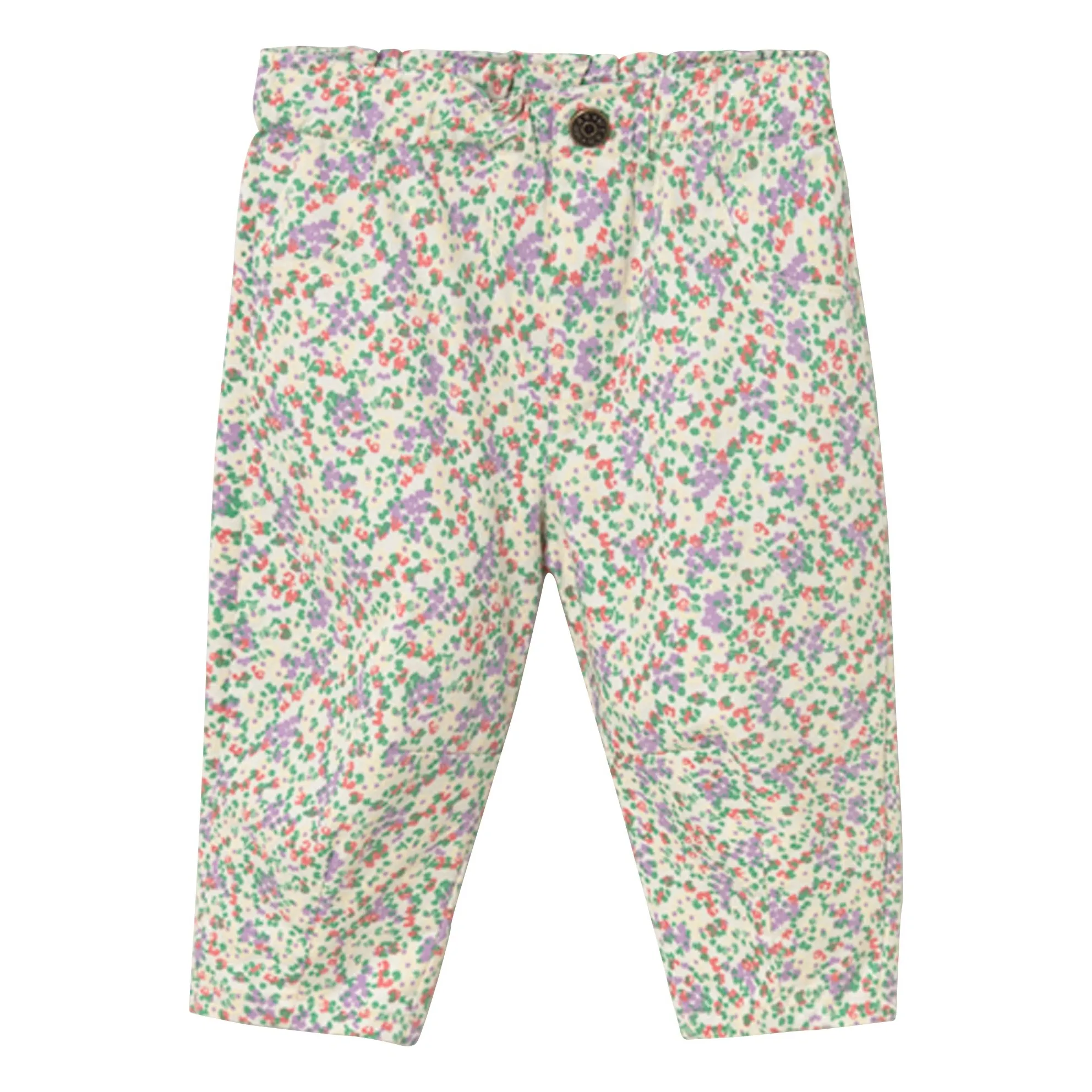 Cozmo Ecru Atena Floral Pants