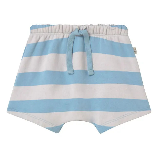 Cali Striped Shorts | Light blue