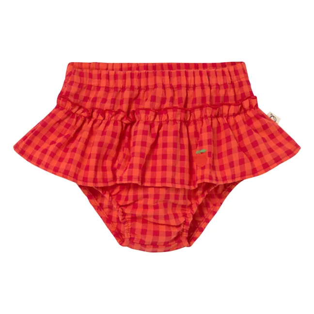 Bloomer Coral Carreaux | Rouge
