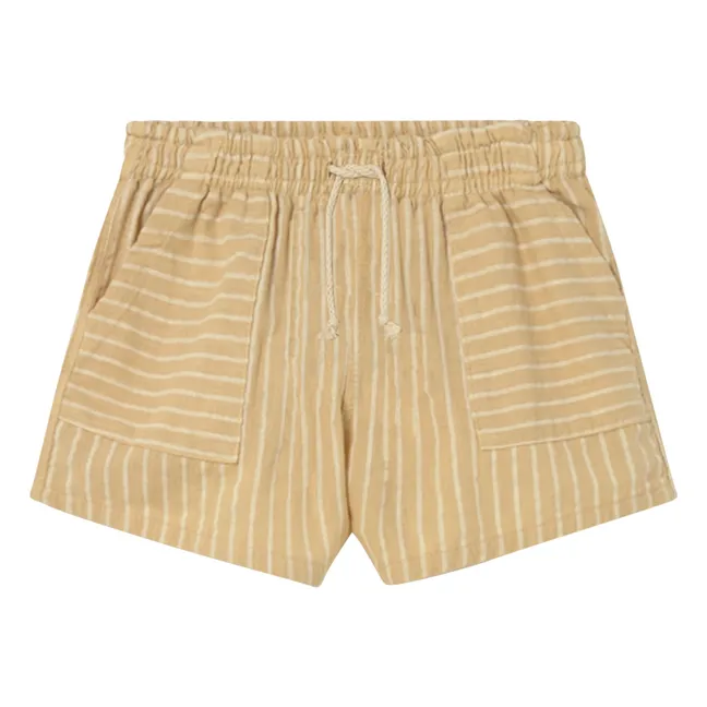 Short Ciro Rayé Bébé | Sable