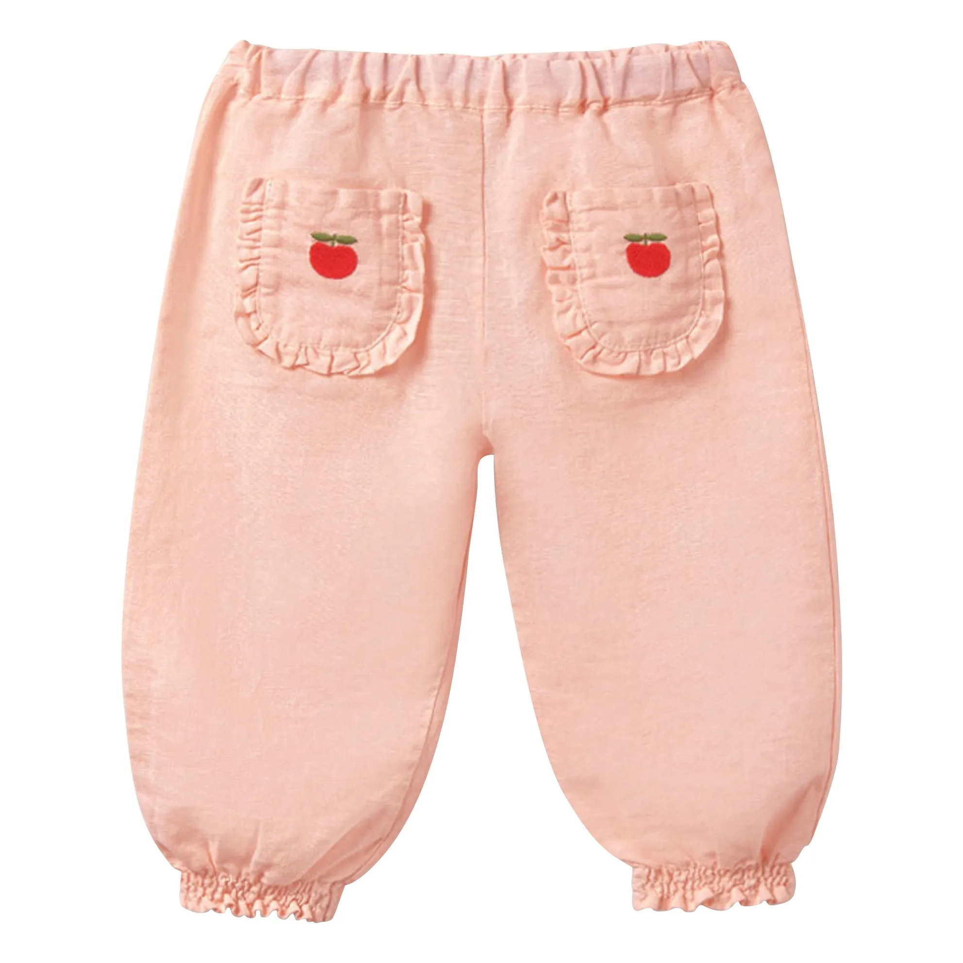 Pantalon Cami Lin | Rose poudré- Image produit n°0