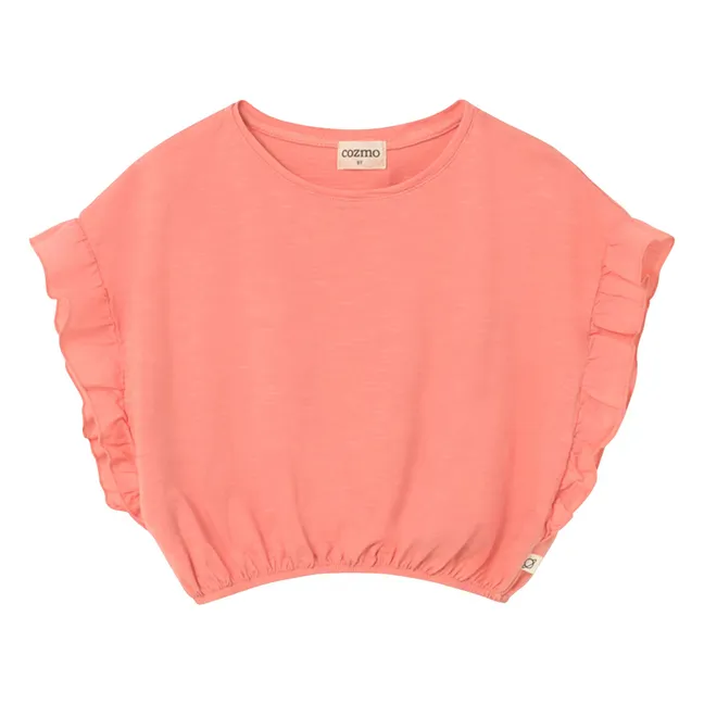 T-shirt Iris Volants | Rose