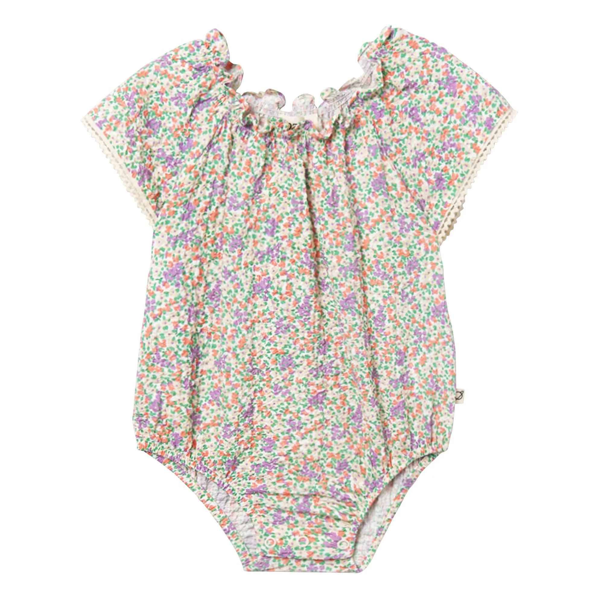 Cozmo Ecru Holly Fleurie Romper