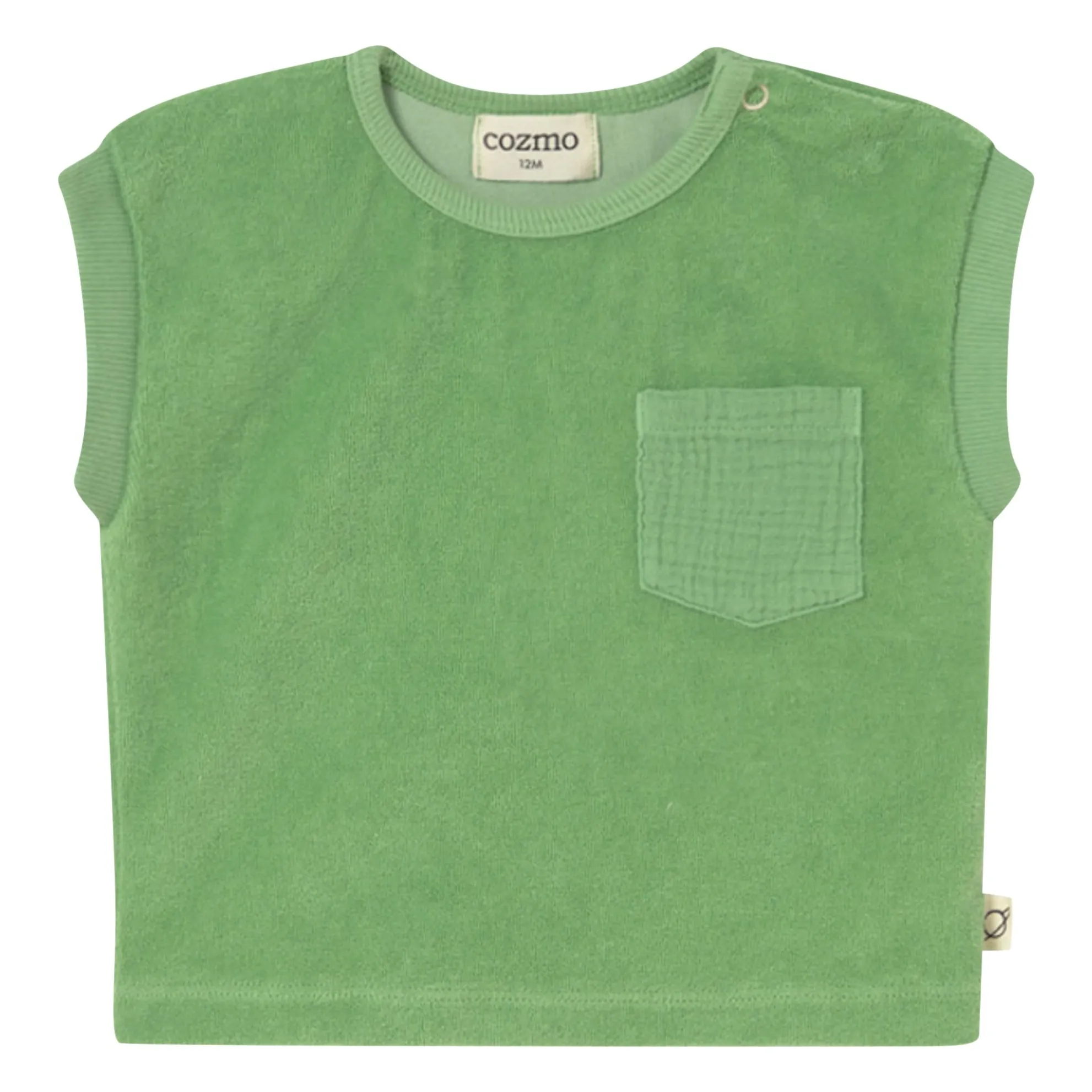 Cozmo Meadow Green Gage Eponge T-Shirt