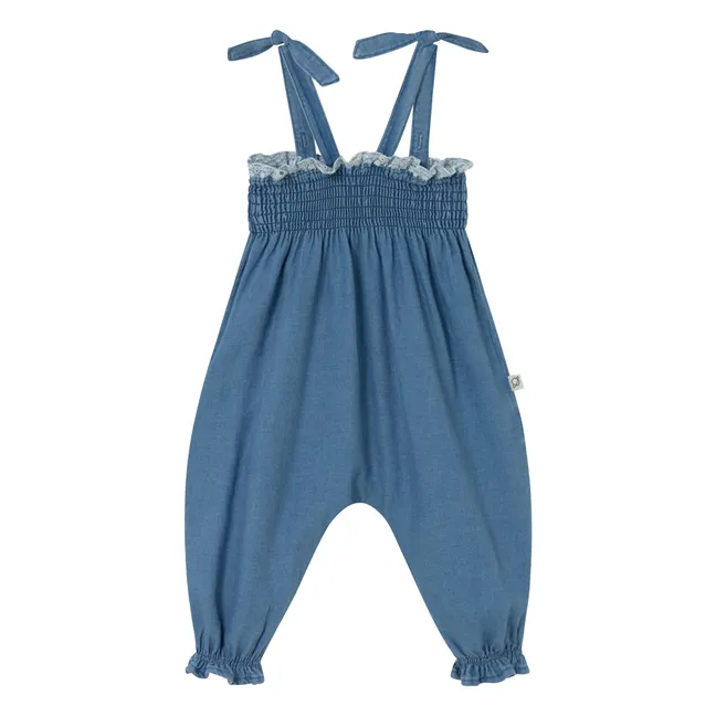 Dora Denim Jumpsuit  | Blue