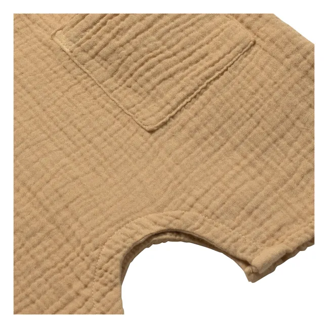 Mono de gasa de algodón Pine | Arena