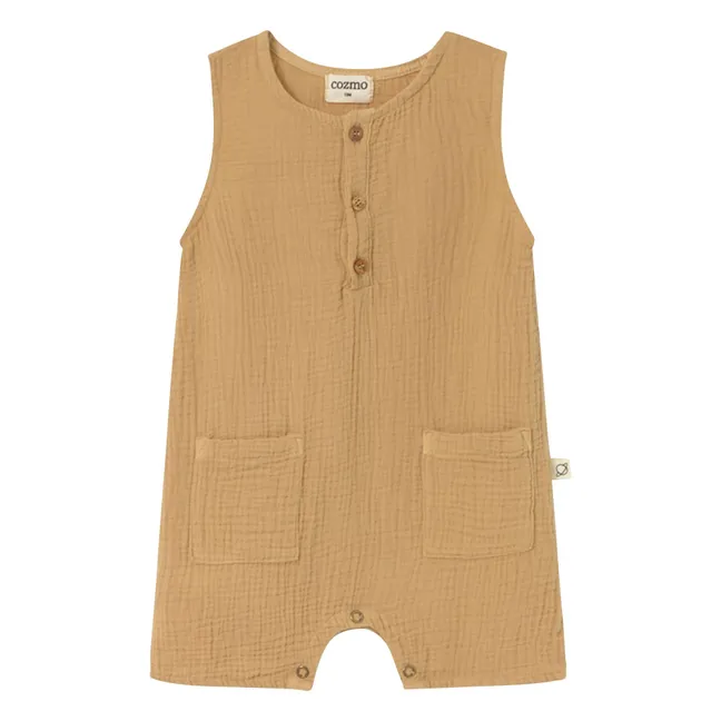 Mono de gasa de algodón Pine | Arena