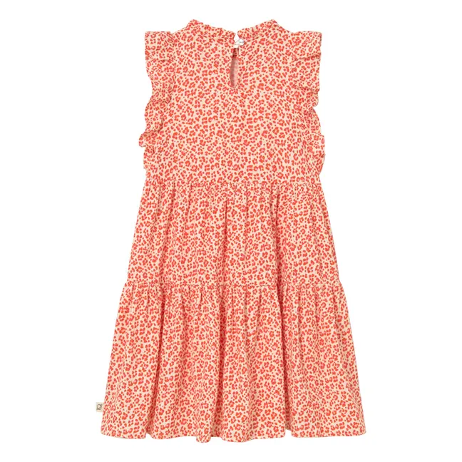 Vestido de leopardo Perla | Rojo