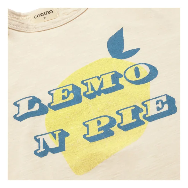 T-shirt Olmo Citron | Ivoire