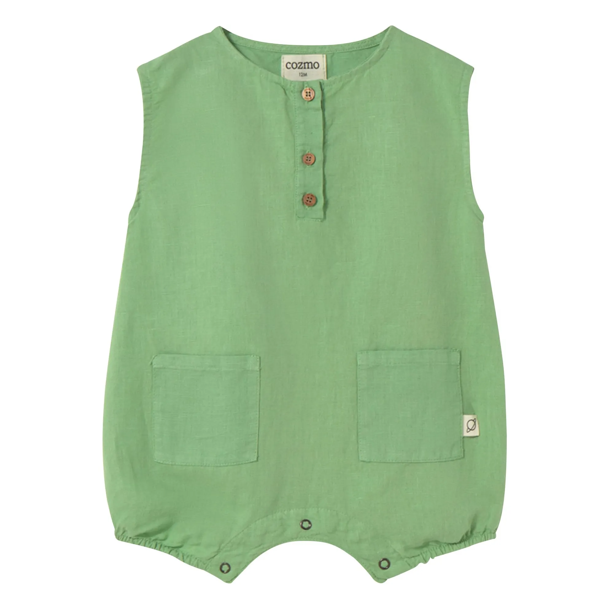 Cozmo Meadow Green Milo Lin Combishort