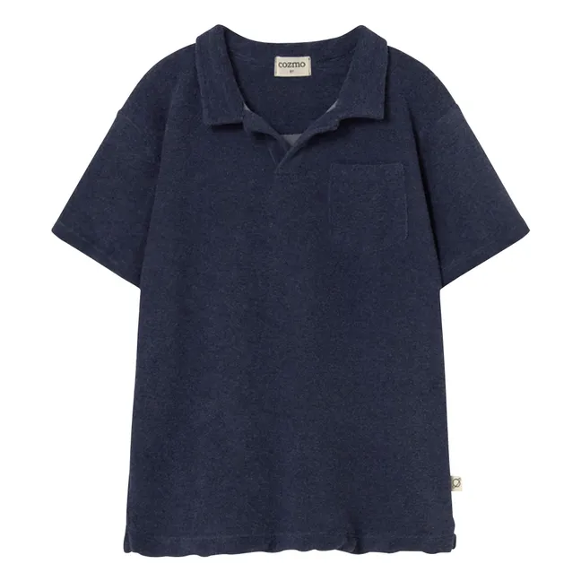 Polo de rizo Mael | Azul abismo