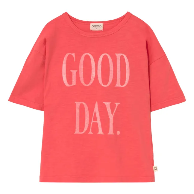 Camiseta Jon Good Day | Rojo