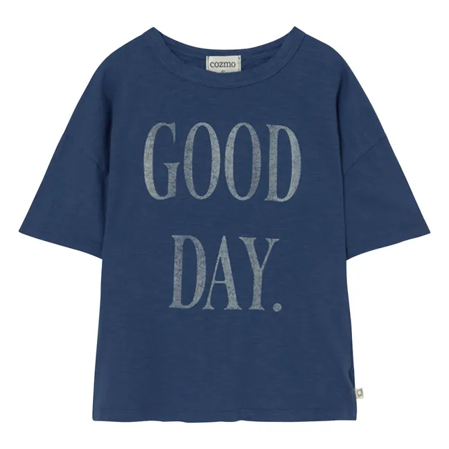 Camiseta Jon Good Day | Azul Marino