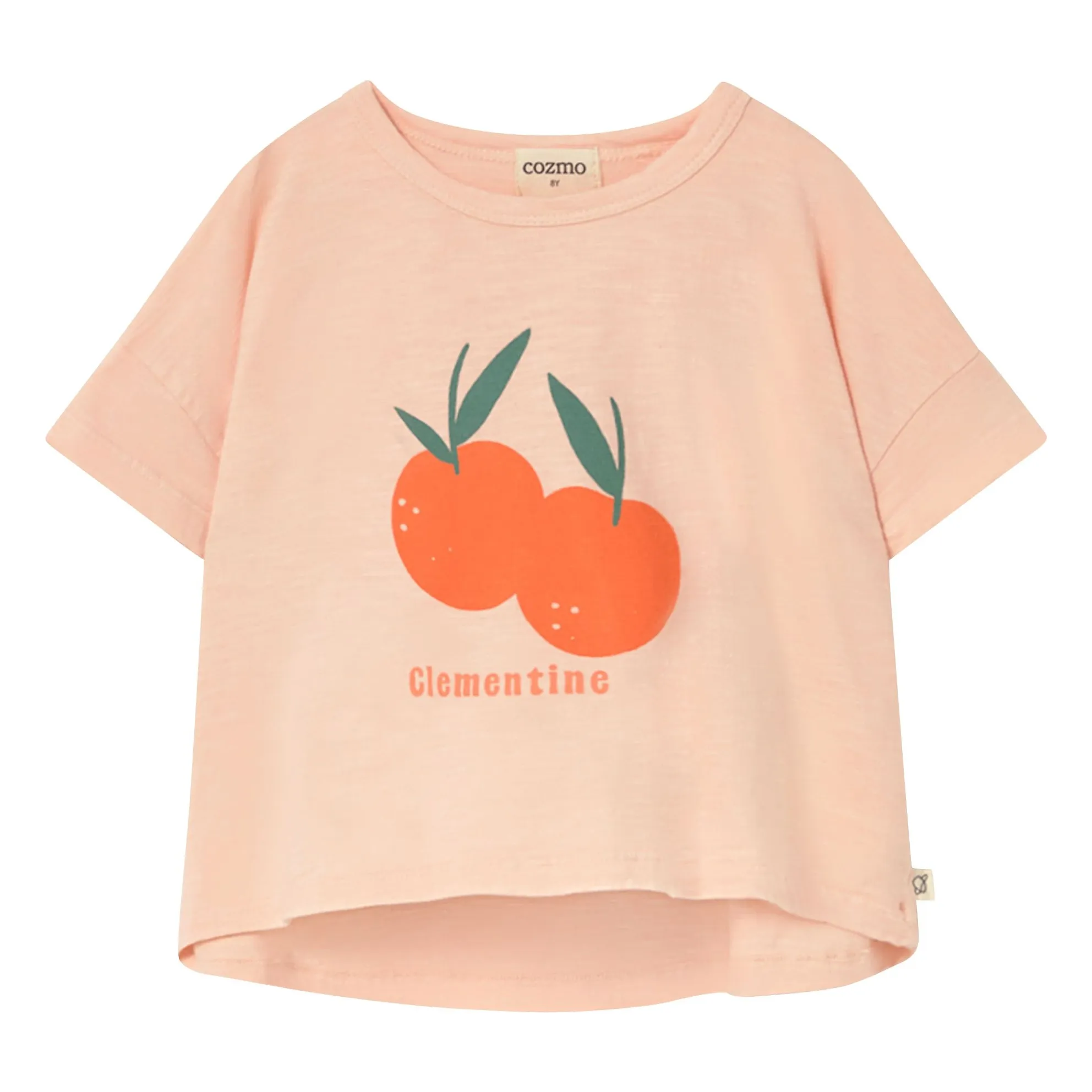 Cozmo Powder Pink Syra Clementine T-Shirt