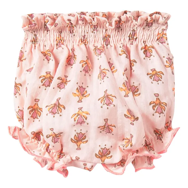 Bloomer Rin Fleuri Algodón Ecológico | Rosa empolvado