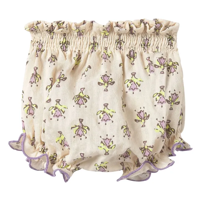 Bloomer Rin Fleuri Coton Bio | Lavande