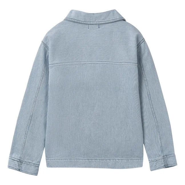 Surchemise Denim Ridge Gestreift | Hellblau