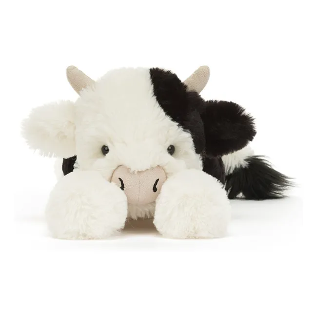 Elongated cow plush