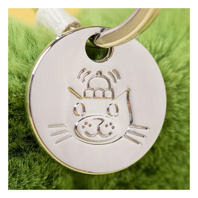 Colgante Oso Trébol