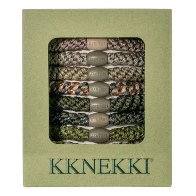 Lot de 8 Chouchous Kknekki Army Edition | Kaki