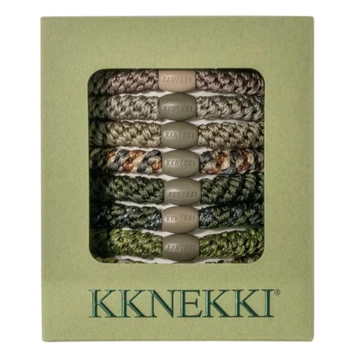 Lot de 8 Chouchous Kknekki Army Edition | Kaki- Image produit n°0